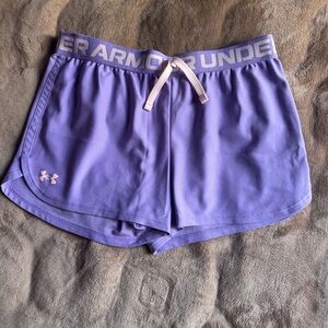 Under Armour Women's Lavender Athletic Shorts